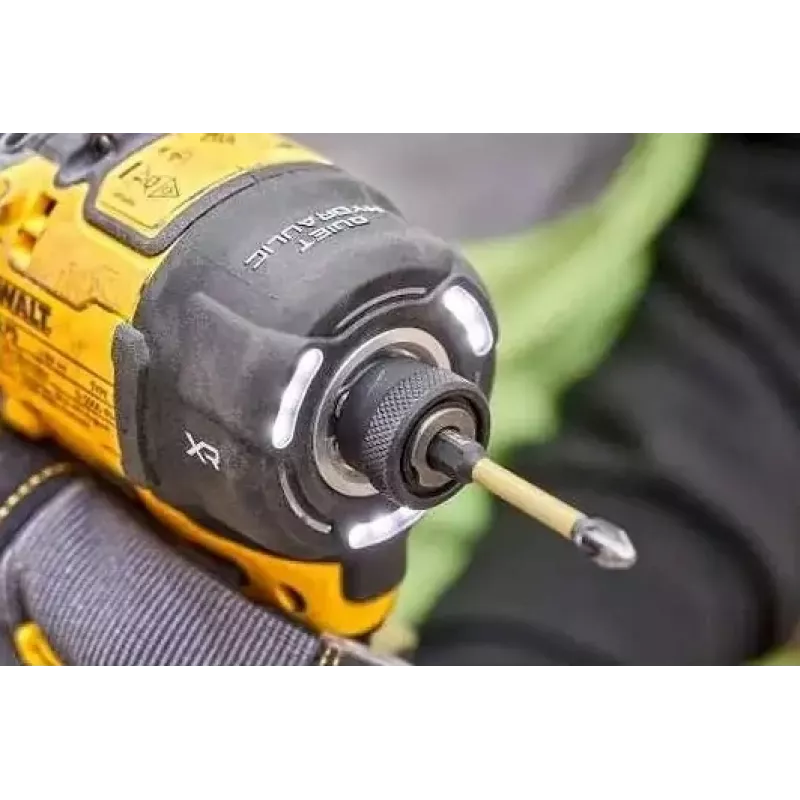 Atsuktuvas DeWalt DCF870N-XJ, belaidis 18 V Li-Ion, 56 N·m sukimo momentas, 1/4 colio griebtuvas, pistolinė rankena