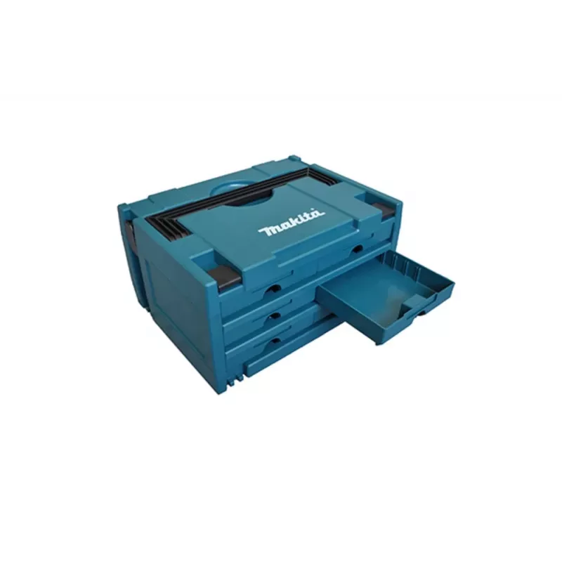 Dėžutė smulkioms detalėms Makita MAKSTOR 3.6, juoda, mėlyna