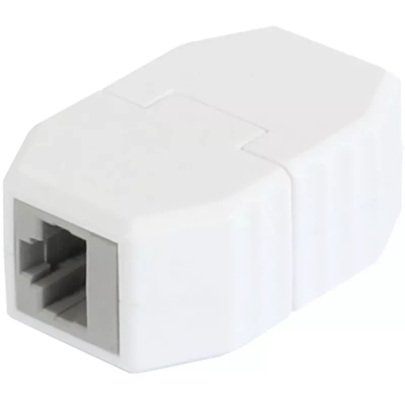 ALLNET TP-TP CAT6A 8 kontaktų magnetinė RJ45 mova su PoE 10G
