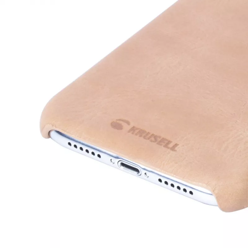 Krusell Sunne dėklas Apple iPhone XS — vintage nude