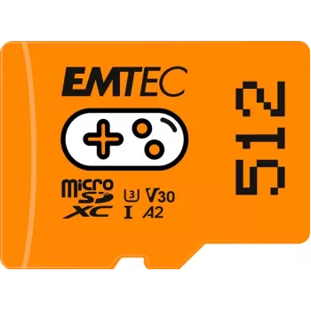 MicroSDXC kortelė Emtec Gaming 512 GB