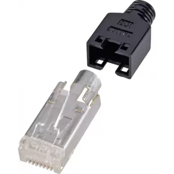 Renkforce H9540.4-10 Jungtis RJ45 Juoda - Sidabrinė - Skaidri (H9540.4-10)