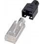 Renkforce H9540.4-10 Jungtis RJ45 Juoda - Sidabrinė - Skaidri (H9540.4-10)
