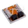 Alantec GN011 jungiamoji dėžutė tinklui Cat6 Balta
