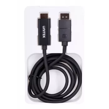 UNITEK V1608A kabelis DisplayPort 1.2 → HDMI, 4K@60Hz, 1,8 m