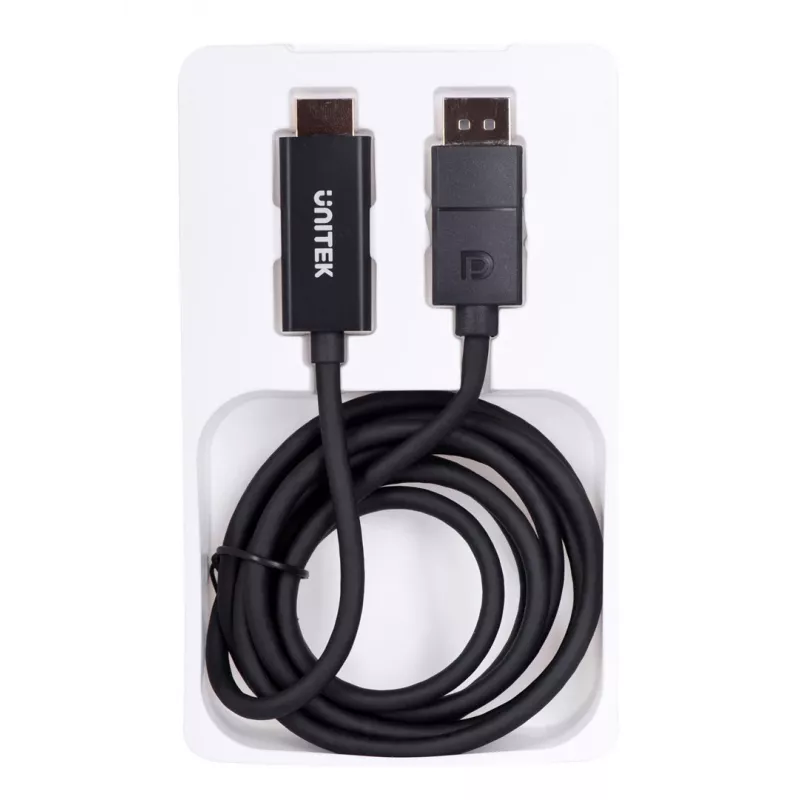 UNITEK V1608A kabelis DisplayPort 1.2 → HDMI, 4K@60Hz, 1,8 m
