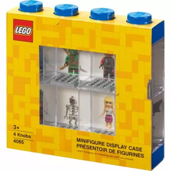 Room Copenhagen LEGO minifigūrėlių vitrina Mėlyna (mėlyna/permatoma)
