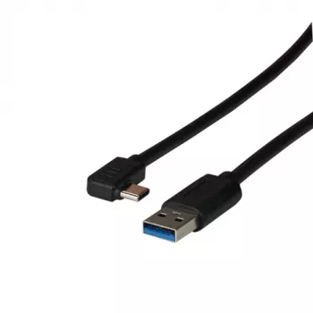 EFB-Elektronik USB 3.2 Gen1 5Gbit 3A laidas, Type-A kištukas - Type-C kištukas 90°, 3m