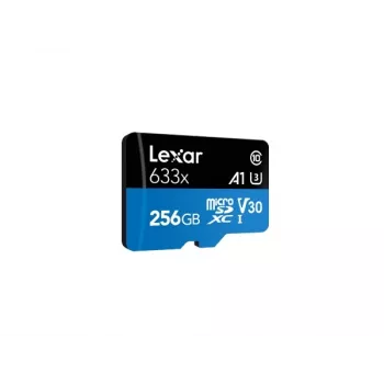 Lexar 633x 256 GB MicroSDXC UHS-I Class 10 atminties kortelė