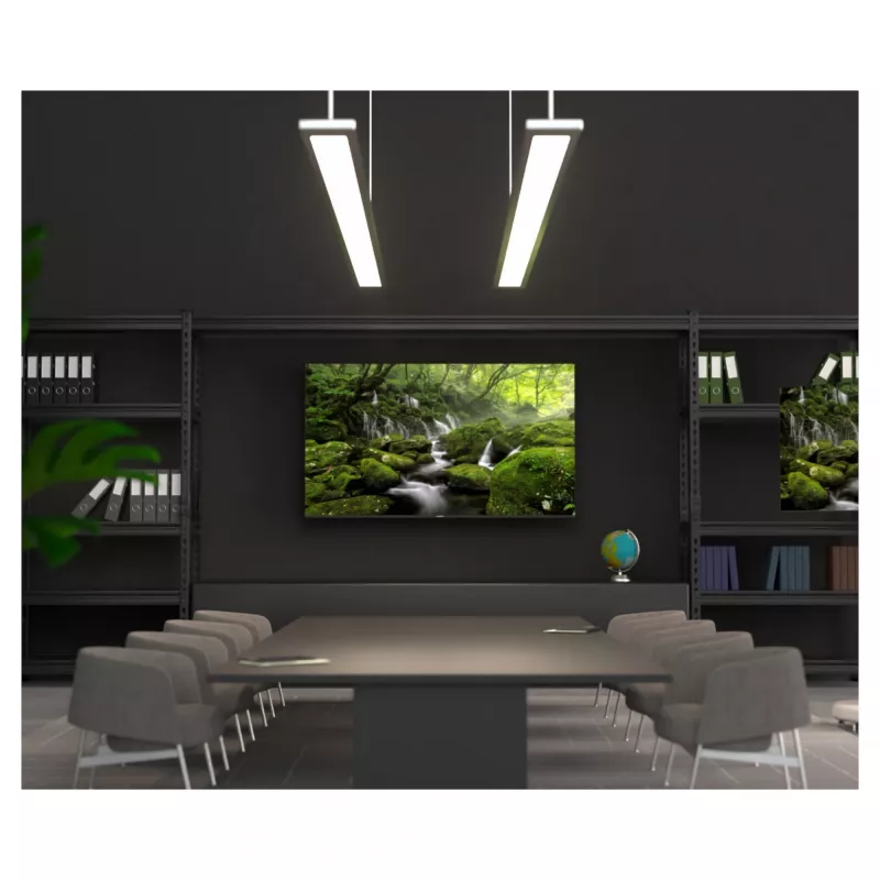 164,0 cm / 65 colių (3840x2160) JAPANNEXT JN-IPS650UHD60F 16:9 IPS 60Hz HDMI USB WLAN Garsiakalbiai Juoda