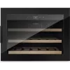 Vyno šaldytuvas Caso WineSafe 18 EB Black, kompresorinis, 18 butelių