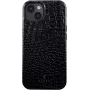 BURGA Reaper's Touch dėklas Apple iPhone 15 Plus 17 cm juodas su gyvatės raštu ir MagSafe