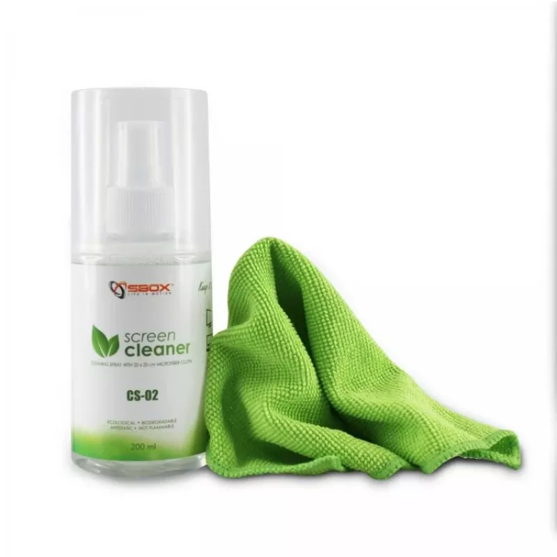 Valiklis ekranams Sbox CS-02 200 ml