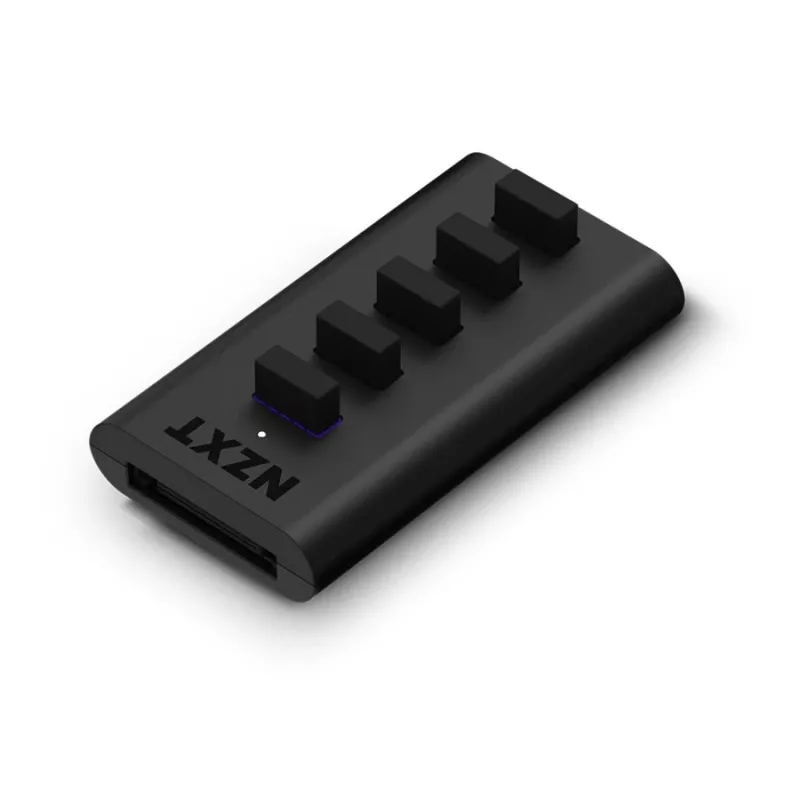 NZXT Internal USB 2.0 išplėtimo šakotuvas 3 kartos - juodas