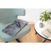 Kaitinimo pagalvėlė Beurer HK 123 XXL Cosy Grey Green Planet 60x30cm, 6 lygiai, automatinis išsijungimas