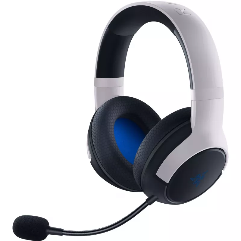 Razer Kaira HyperSpeed belaidžiai žaidimų ausinės su ausų juosta USB Type-C Bluetooth White, Black