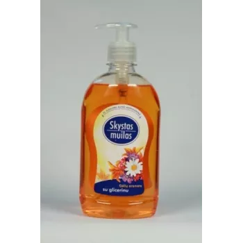 Skystas muilas Nenurodyta P03-02-1-00, 500 ml, su glicerinu, gėlių kvapas