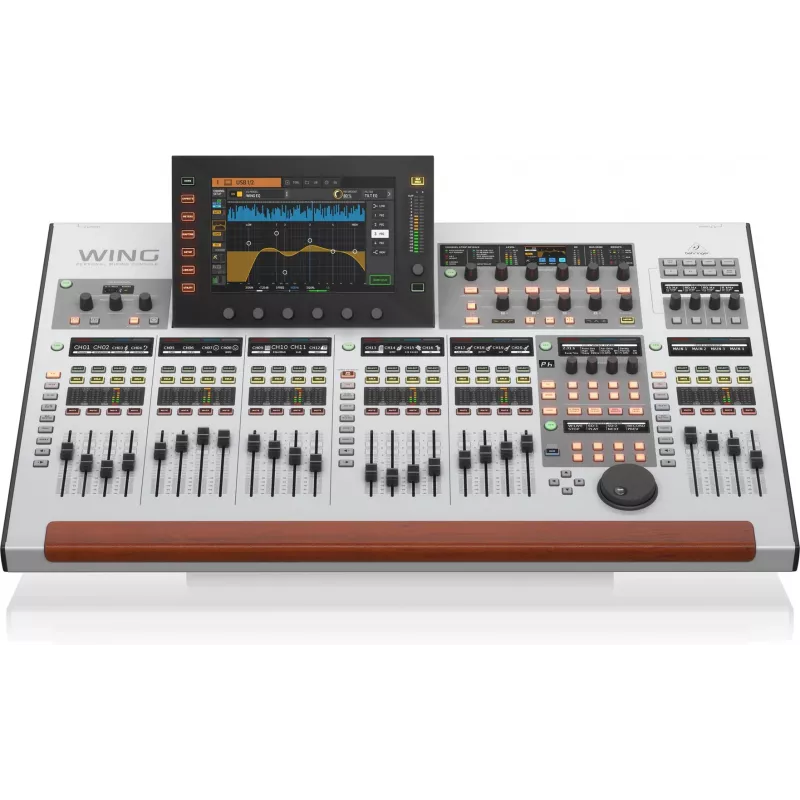 Behringer WING garso maišytuvas 48 kanalų 10 - 20000 Hz Sidabrinis
