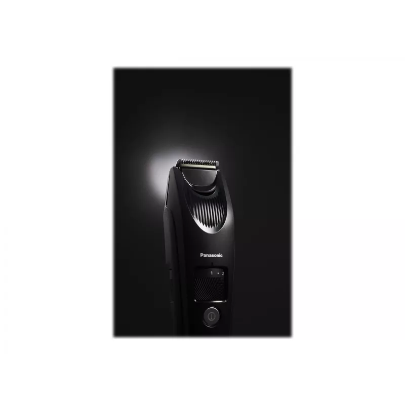 Barzdos kirpimo mašinėlė Panasonic ER-SB40-K803 — 0,5–10 mm, 19 pakopų, Li-Ion, belaidė / tinklo, juoda