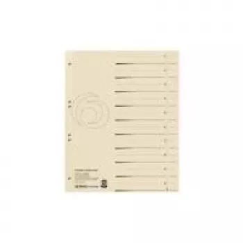 Skirstytuvų knygelė Herlitz 10840205 smėlio spalvos kartonas A4