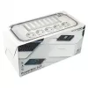 Prailginimo laidas RealPower PowerBox 522 1,5 m 5 AC lizdai Baltas