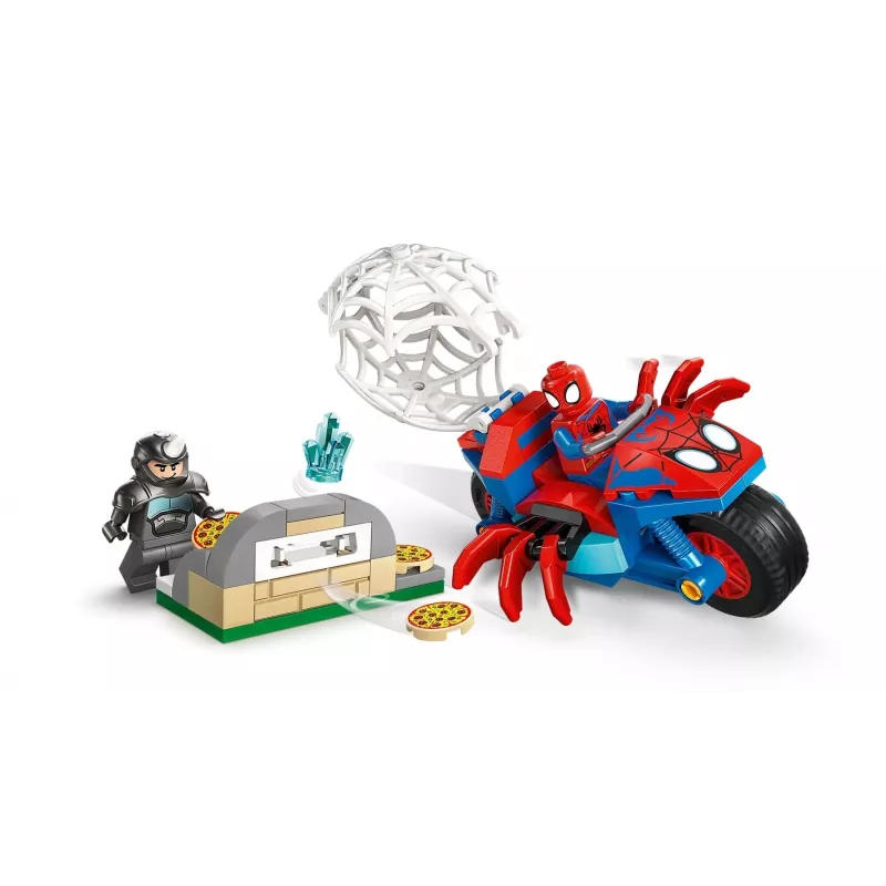 LEGO MARVEL 11206 Spidey ant motociklo prieš Raganosį