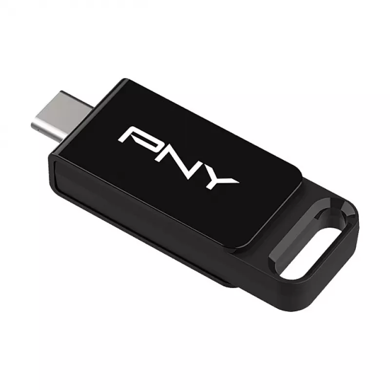 PNY Elite, 64 GB, USB Type-C, 3.2 Gen 1 (3.1 Gen 1), 120 MB/s, Juoda