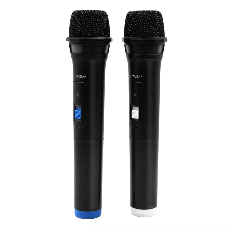 KARAOKE MIKROFONŲ RINKINYS VOCALDUO 2,4G SQ1007