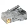 RJ-45 kištukas LOGILINK MP0002, CAT5e, skaidrus, 100 vnt. pakuotė