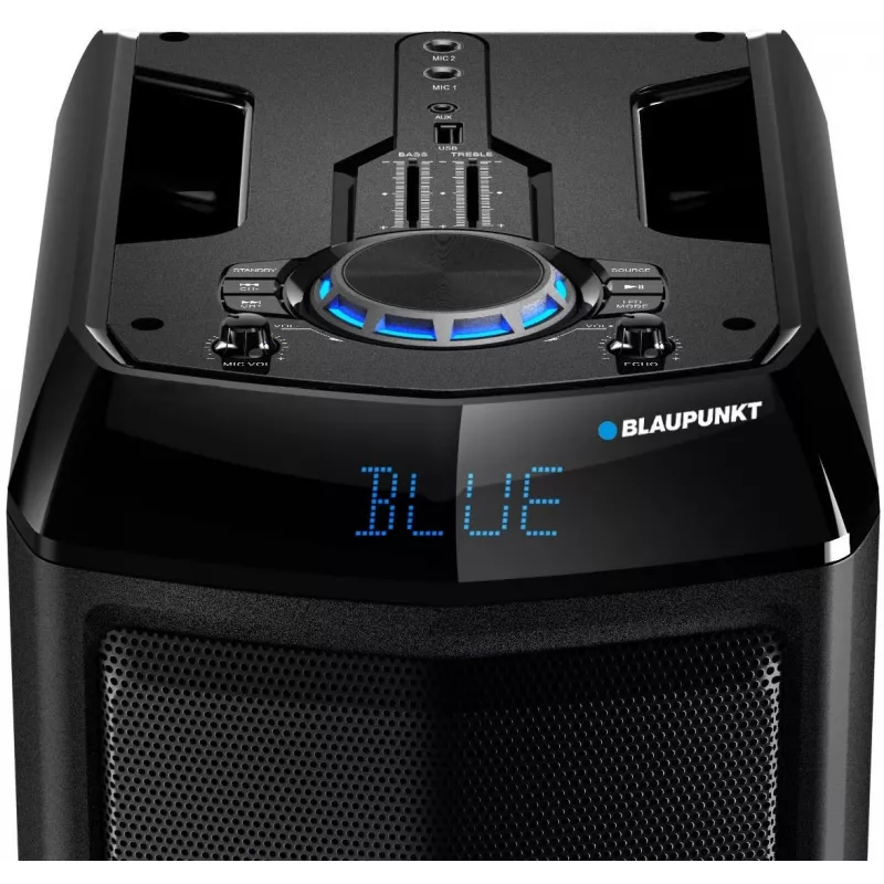 Blaupunkt PS05.2DB nešiojamas vakarėlių garsiakalbis, mono, juodas
