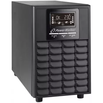 PowerWalker VFI 1500 CG PF1 nepertraukiamo maitinimo šaltinis (UPS) dvigubo keitimo (Online) 1,5 kVA 1500 W 4 AC lizdai
