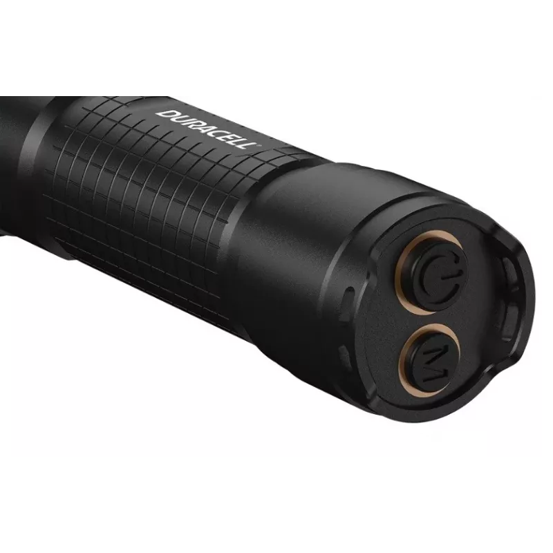 Duracell DF2500R rankinis įkraunamas žibintuvėlis, juodas
