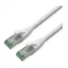 Tinklo laidas ROLINE Recycled Material 21.45.3268 RJ-45 Cat6a 15 m Baltas