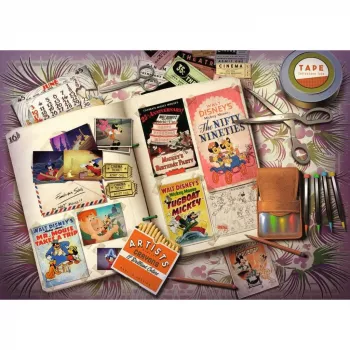 Puzzle 1940 Mickey Moments (1000 dalių)