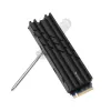 Oro aušintuvas SAVIO M.2 NVMe 2280 AK-60 Black, skirtas 22x80 mm SSD