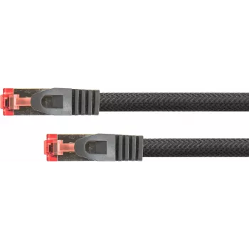 Python 8063PY-075S Ethernet Patch Cable Juodas