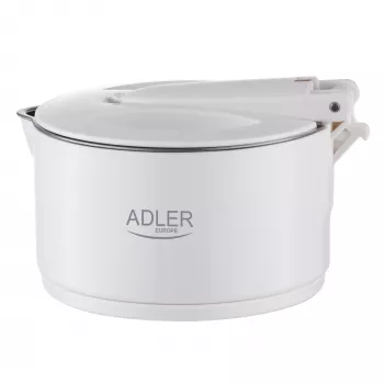 Adler Silicon Travel Kettle AD 1377 – Kelioninis virdulys | 600 W | 0,6 L | Silikonas | Baltas