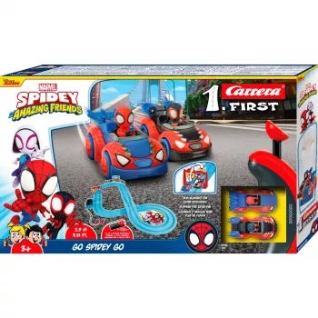 CARRERA lenktynių trasa 1First Spidey Go! 2,9 m ilgio