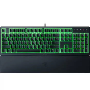 Razer Ornata V3 X Klaviatūra Žaidimams USB QWERTZ Vokiška Juoda RGB LED