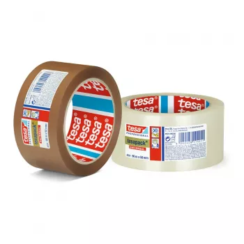Pakavimo juosta Tesa 66 m × 50 mm, skaidri, universali