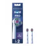 Šepetėlių galvutės Oral-B 3D WHITE EB18-2 – keičiamos galvutės, 2 vnt. pakuotė