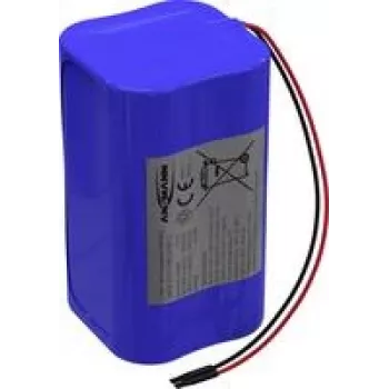 Ansmann 2S2P baterijų blokas 4x 18650 kabeliu Li-Ion 7,2 V 6700 mAh (2447-3049-40)