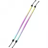 LED juostelė CORSAIR LS350 Aurora, daugiaspalvė, 350 mm ilgio, 10 mm pločio, 2 vnt. pakuotė