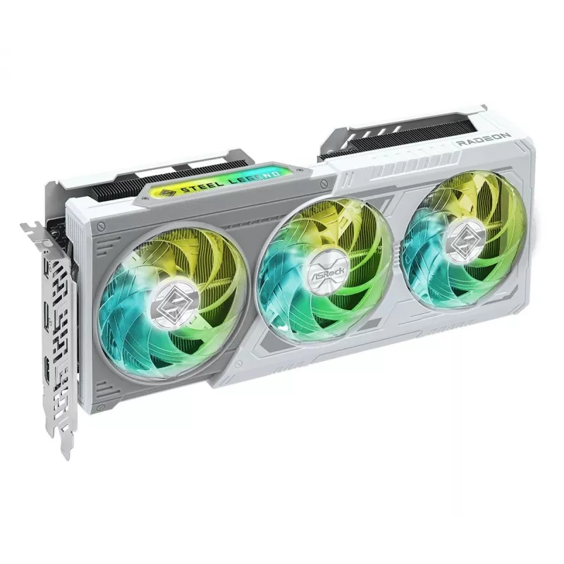 Vaizdo plokštė ASRock AMD Radeon RX 9060 XT Steel Legend 16GB OC