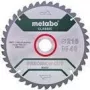 Pjūklo diskas Metabo 628652000 21,6 cm medžio drožlių plokštėms, kietmedžiui, MDF, fanerai, spygliuočiams