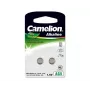 Baterija mygtukinė CAMELION AG5 (LR754, LR48) 1,5V – pakuotė po 2 vnt.