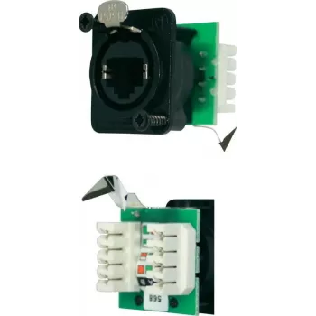 Neutrik NE8FDV-YK-B Juoda