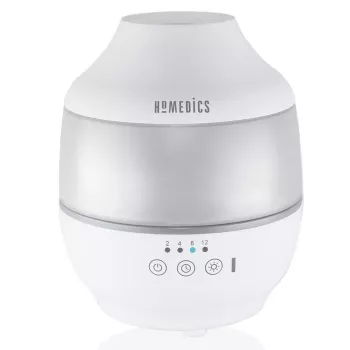 Ultragarsinis drėkintuvas HoMedics UHE-CM18-EU – šaltas rūkas, reguliuojamas rūko intensyvumas