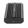 SilverStone SST-MS13 išorinis M.2 SSD dėklas, USB 3.2 Gen 2, RGB LED būsenos ekranėlis, juodos spalvos