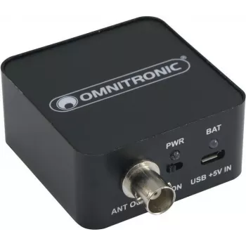 Antenos stiprintuvas Omnitronic AAB-10 – aktyvus, maitinamas baterijomis
